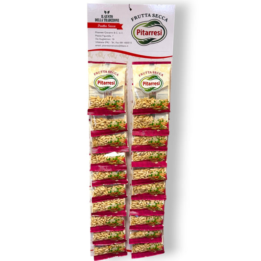 Espositore pinoli Mediterranei - 15gr per 20 pezzi