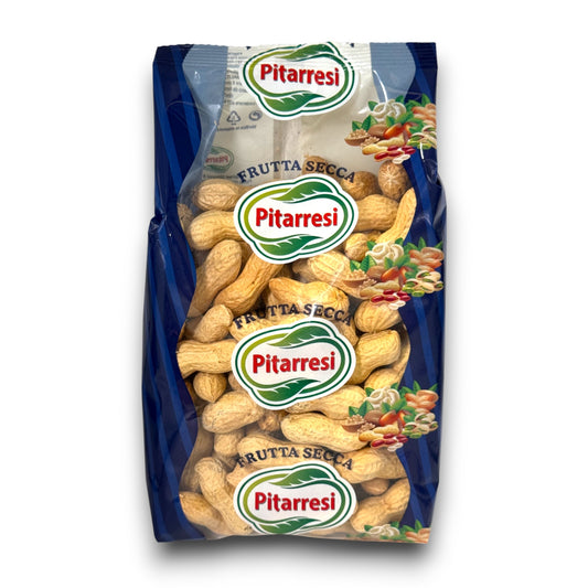 Arachidi in guscio tostati