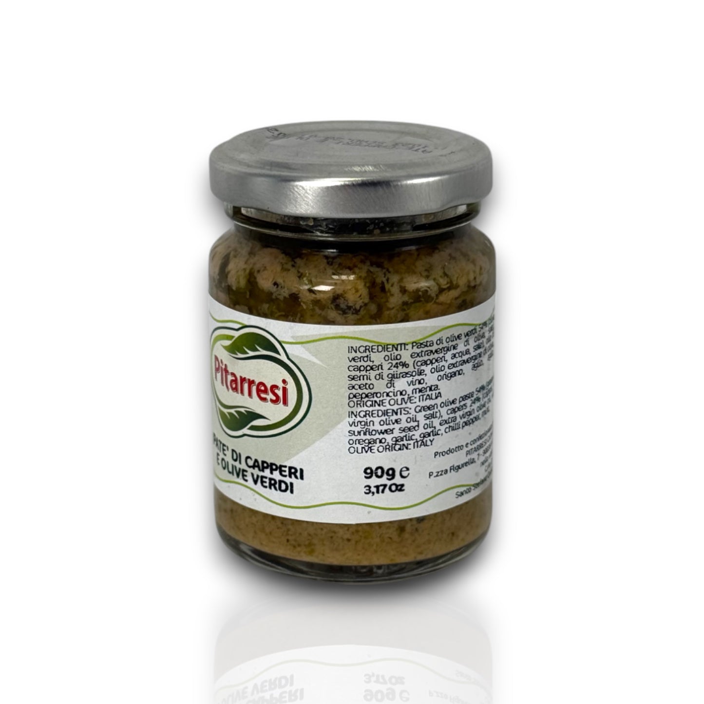 Patè di capperi e olive verdi