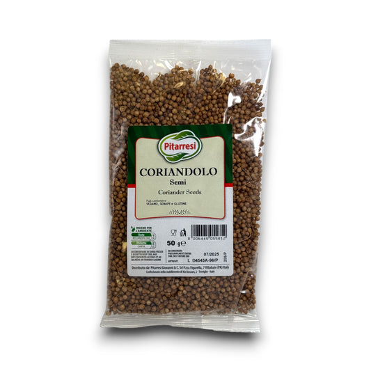 Coriandolo in semi