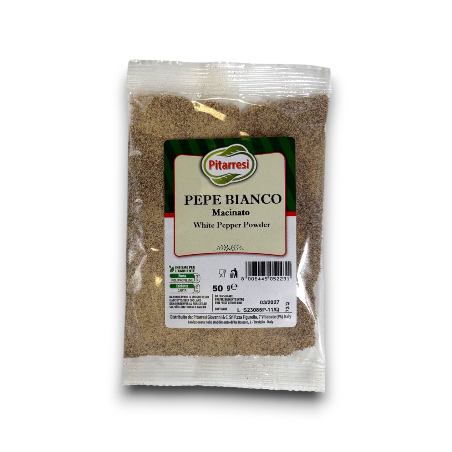 Pepe bianco macinato