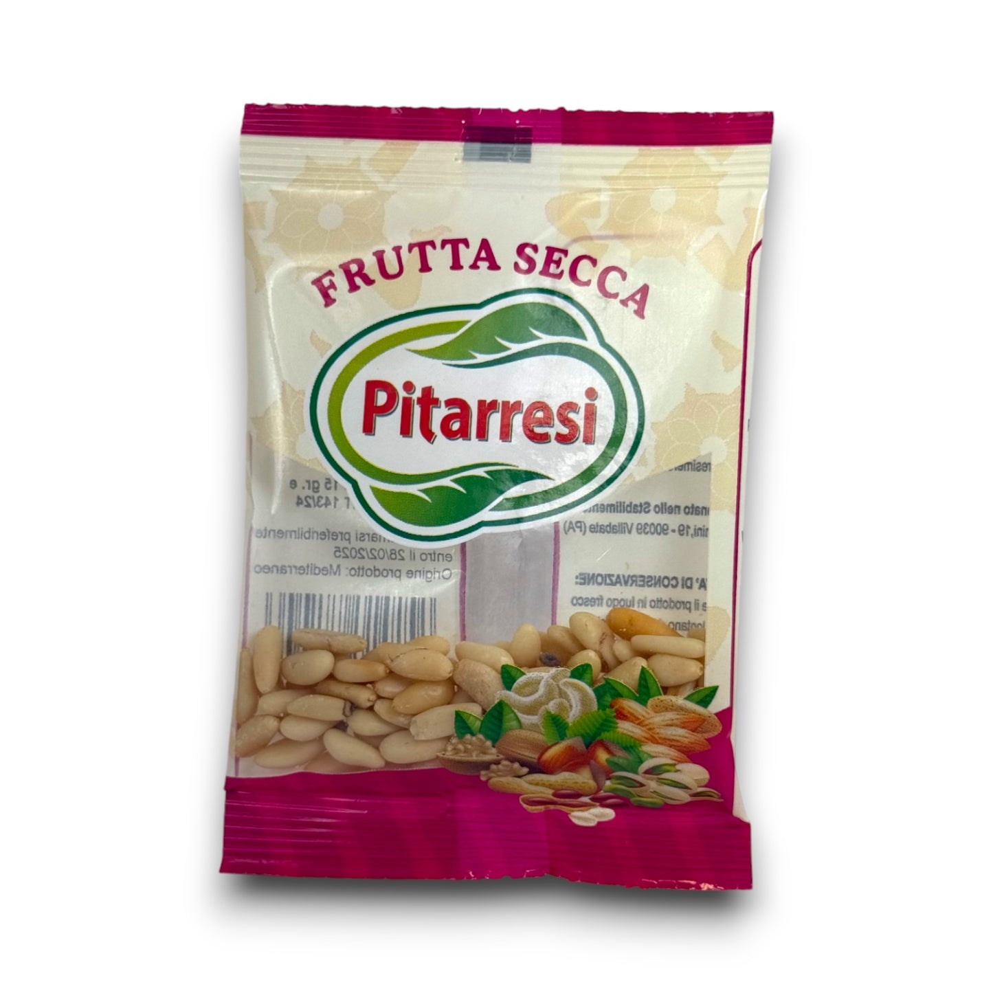 Espositore pinoli Mediterranei - 15gr per 20 pezzi