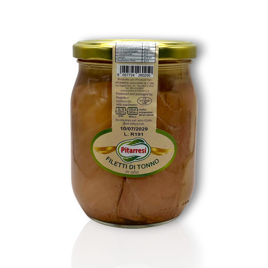 Filetti di tonno pinna gialla