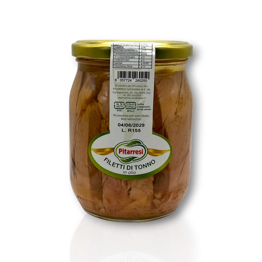 Filetti di tonno pinna gialla