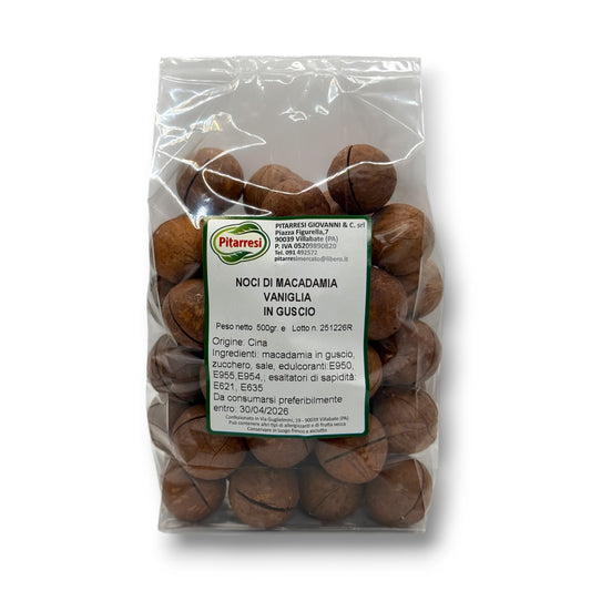 Noci di macadamia alla vaniglia