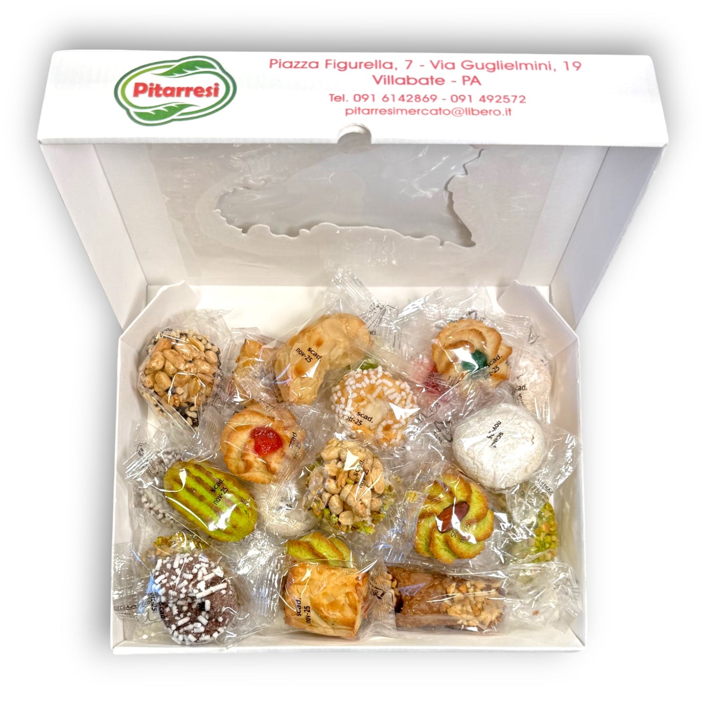 Pasticcini assortiti alle mandorle