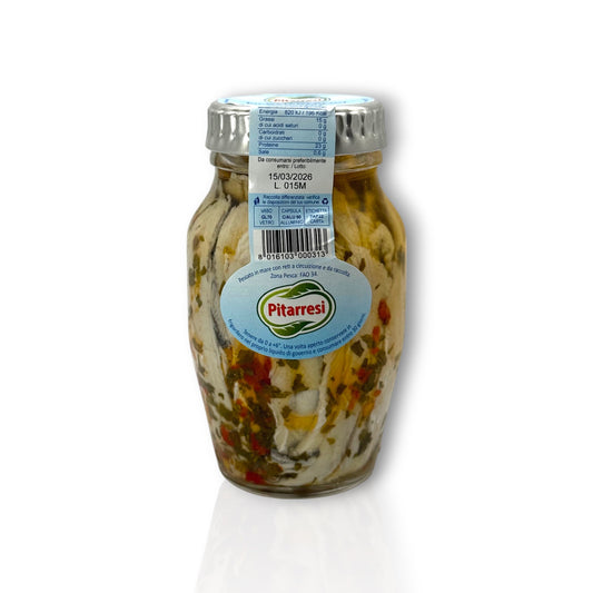 Filetti di acciughe marinate