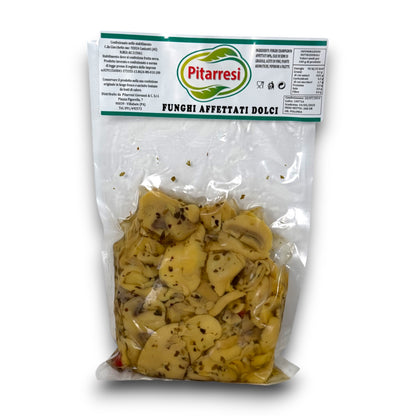 Funghi affettati dolci