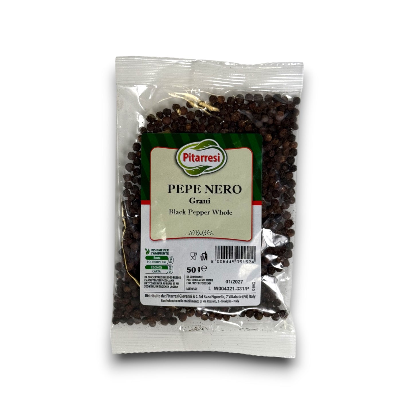 Pepe nero in grani