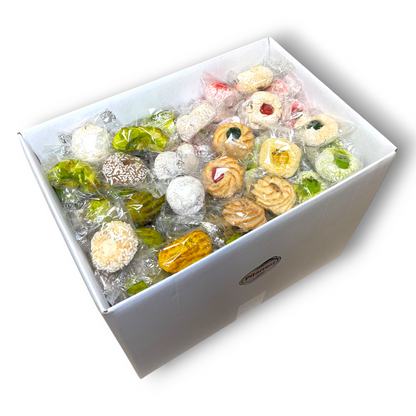 Pasticcini assortiti alle mandorle - Maxi Box