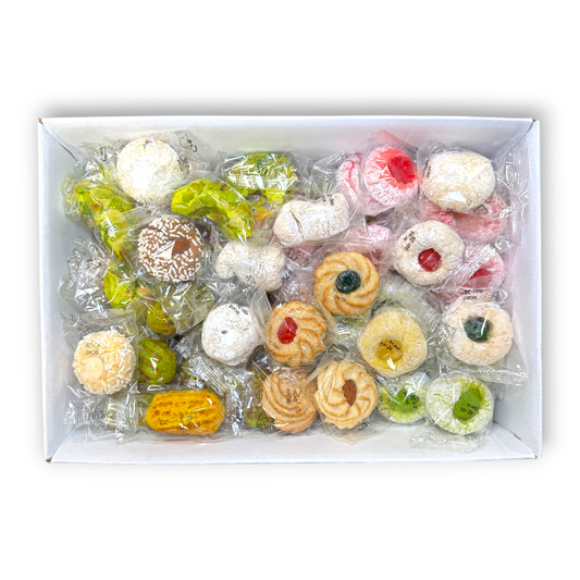 Pasticcini assortiti alle mandorle - Maxi Box