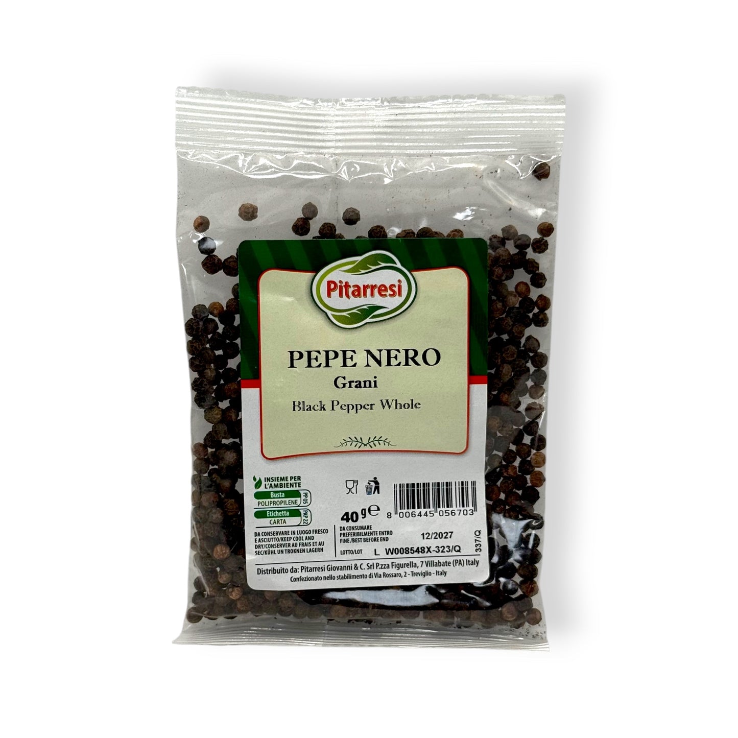 Pepe nero in grani