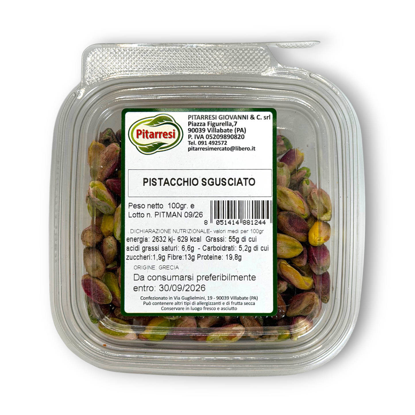 Pistacchio sgusciato