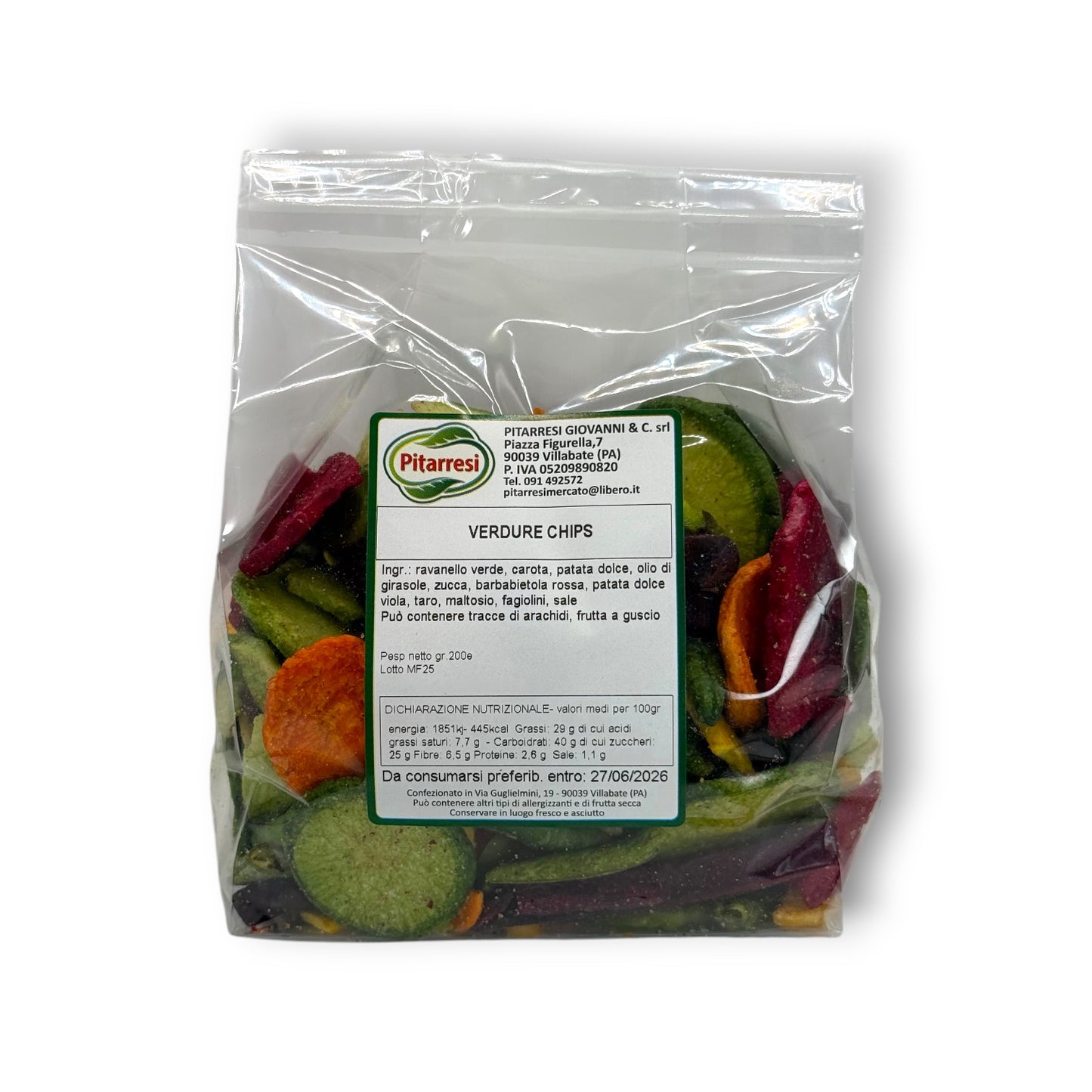 Verdure chips